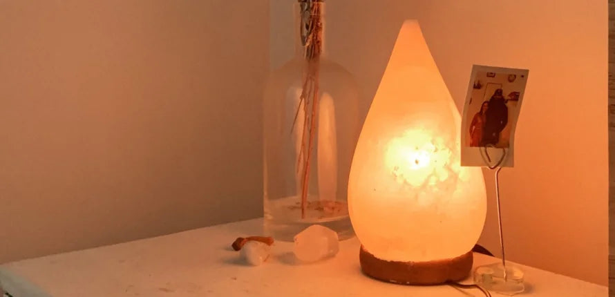 rock salt lamp