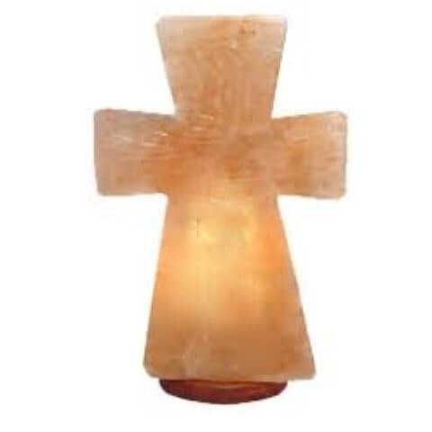 Himalayan Salt Cross Lamp